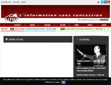 Tablet Screenshot of jeune-nation.com